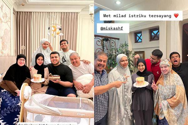 ulang tahun Yislam Jaidi dan Miskah (instagram.com/fadiljaidi)