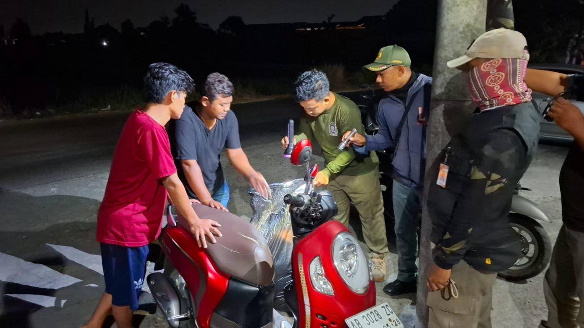 Warga Kota Yogyakarta terkena OTT sampah di Bantul.(Dok. Satpol PP Bantul)