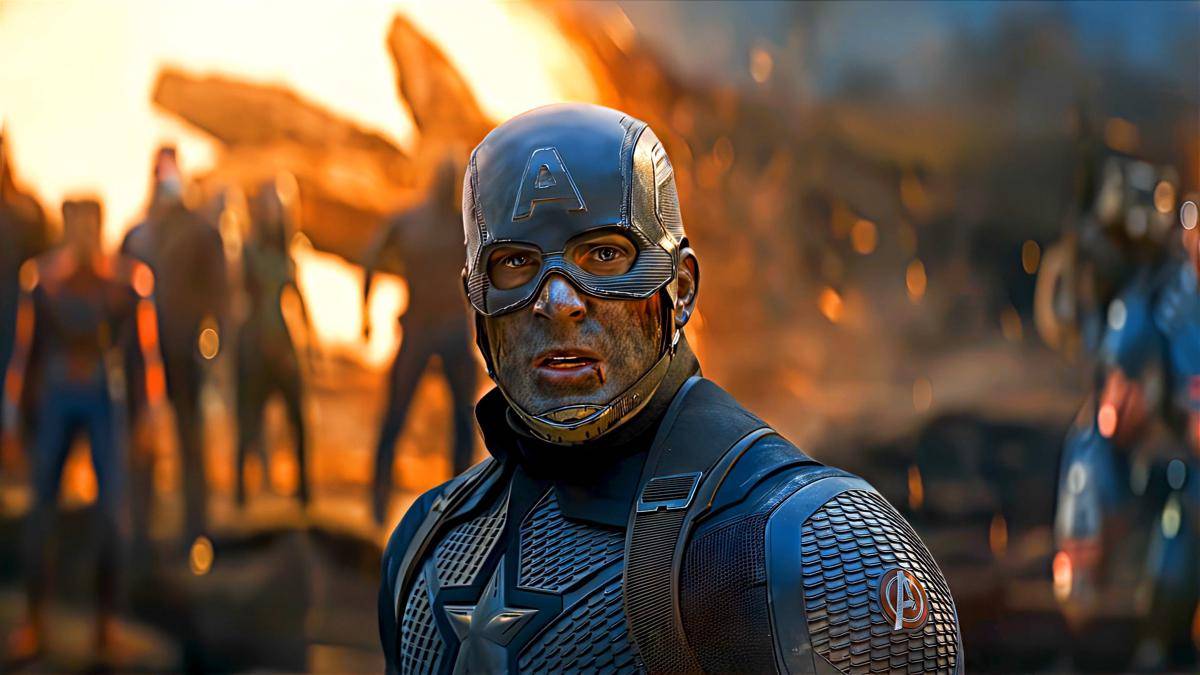 Captain America dalam Avengers: Endgame.