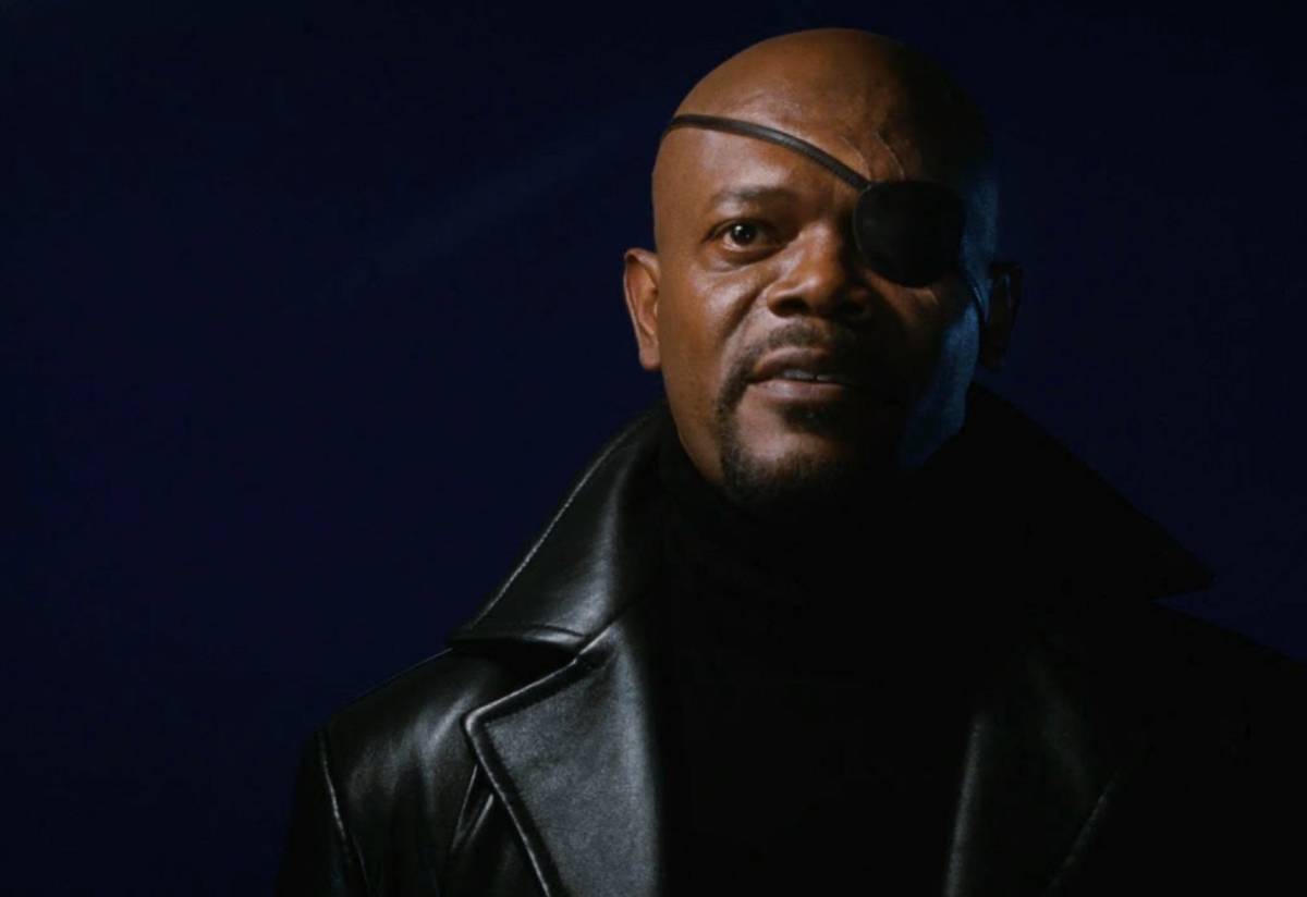 Nick Fury dalam post credit scene Iron Man (dok. Marvel Studios/Iron Man)