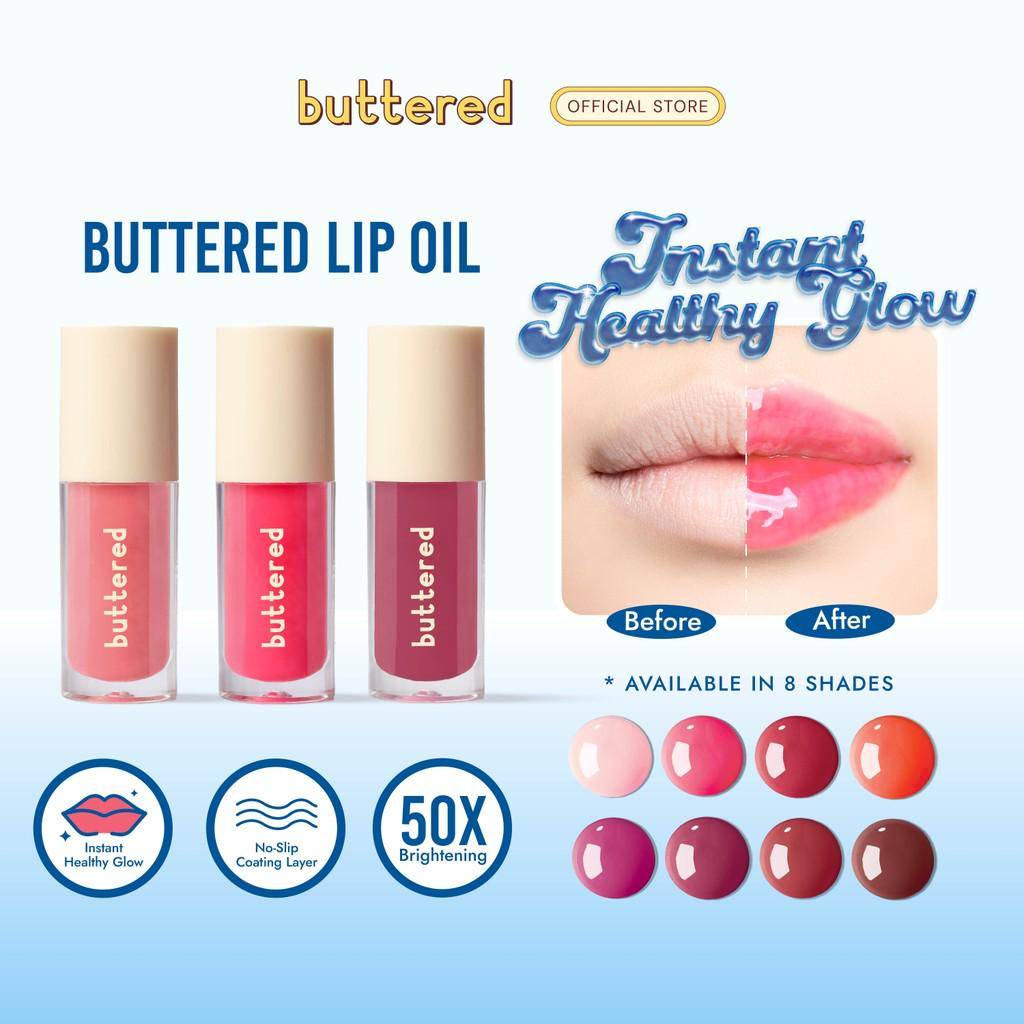 Buttered Lip Oil (shopee.co.id/Buttered Official Shop)