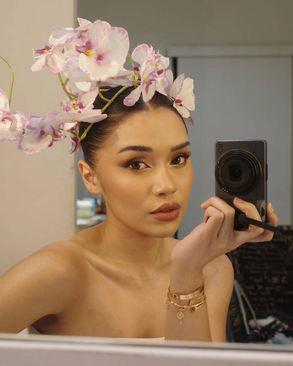 Inspirasi makeup ala Lula Lahfah (instagram.com/lulalahfah)