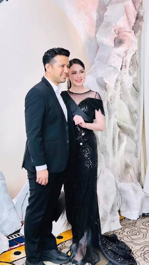Pasangan Artis di Resepsi Luna Maya dan Maxime (Instagram.com/arumibaschin94)