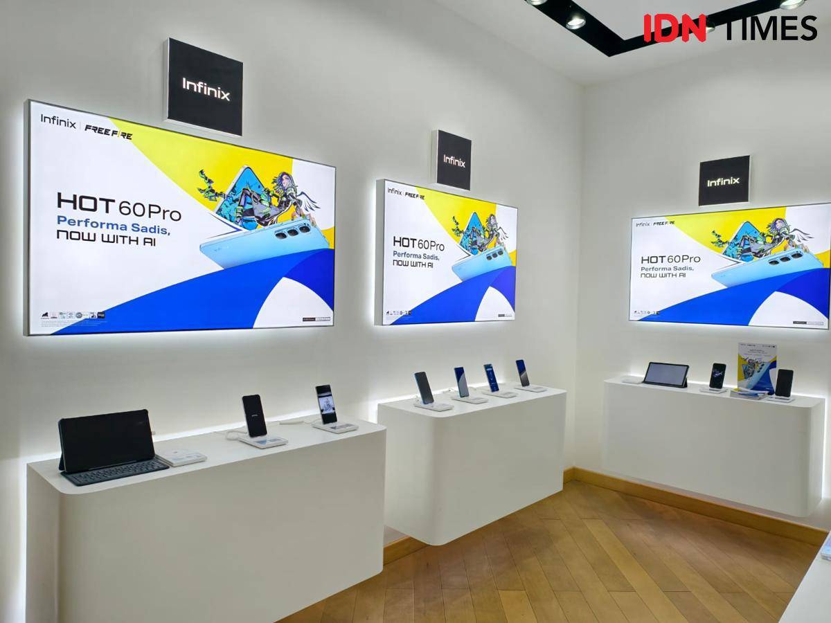 hadirnya produk Infinix di digiplus (IDN Times/Fatkhur Rozi)