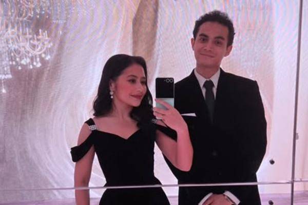Prilly hadiri pernikahan Luna dan Maxime (Instagram.com/prillylatuconsina96)