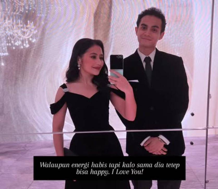 Prilly hadiri pernikahan Luna dan Maxime (Instagram.com/prillylatuconsina96)