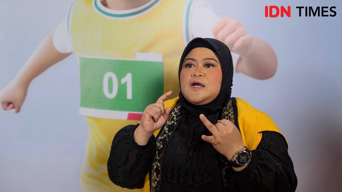 Dokter spesialis anak, dr. Kanya Ayu Paramastri Sp.A dalam acara "OB Combi Anak Batuk Pilek" di Jakarta, pada Selasa (29/07/2025) (IDN Times/Misrohatun)