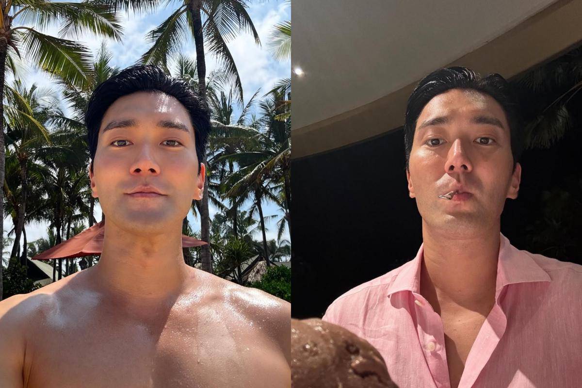 Siwon liburan di The St. Regis Bali Resort