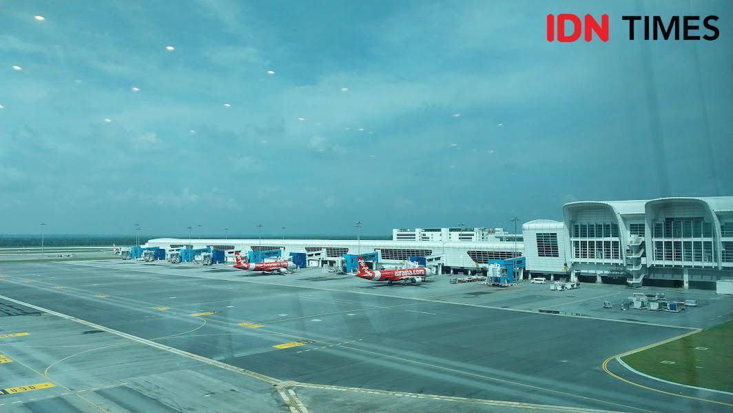 Potret Kuala Lumpur International Airport Terminal 2 atau KLIA2 (IDN Times/Fasrinisyah Suryaningtyas)