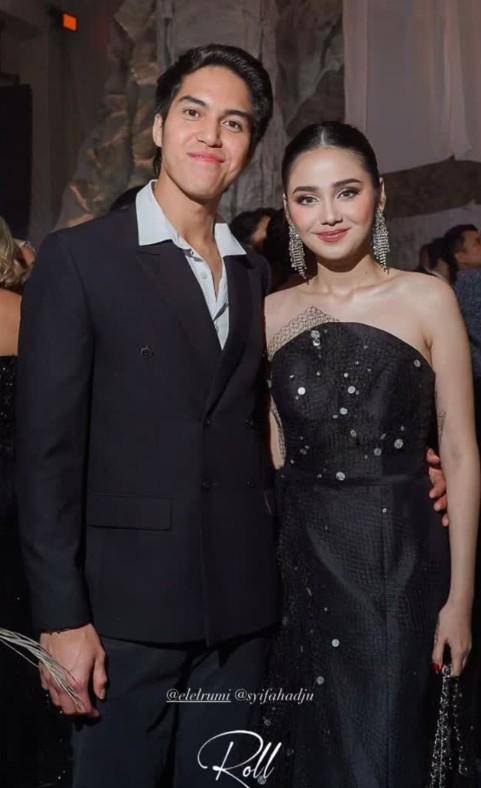 Pasangan Artis di Resepsi Luna Maya dan Maxime (Instagram.com/elelrumi)