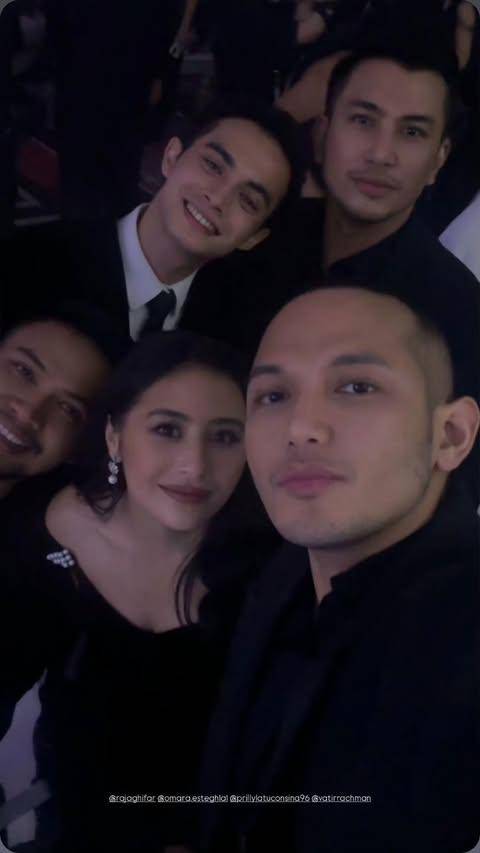 Prilly hadiri pernikahan Luna dan Maxime (Instagram.com/prillylatuconsina96)