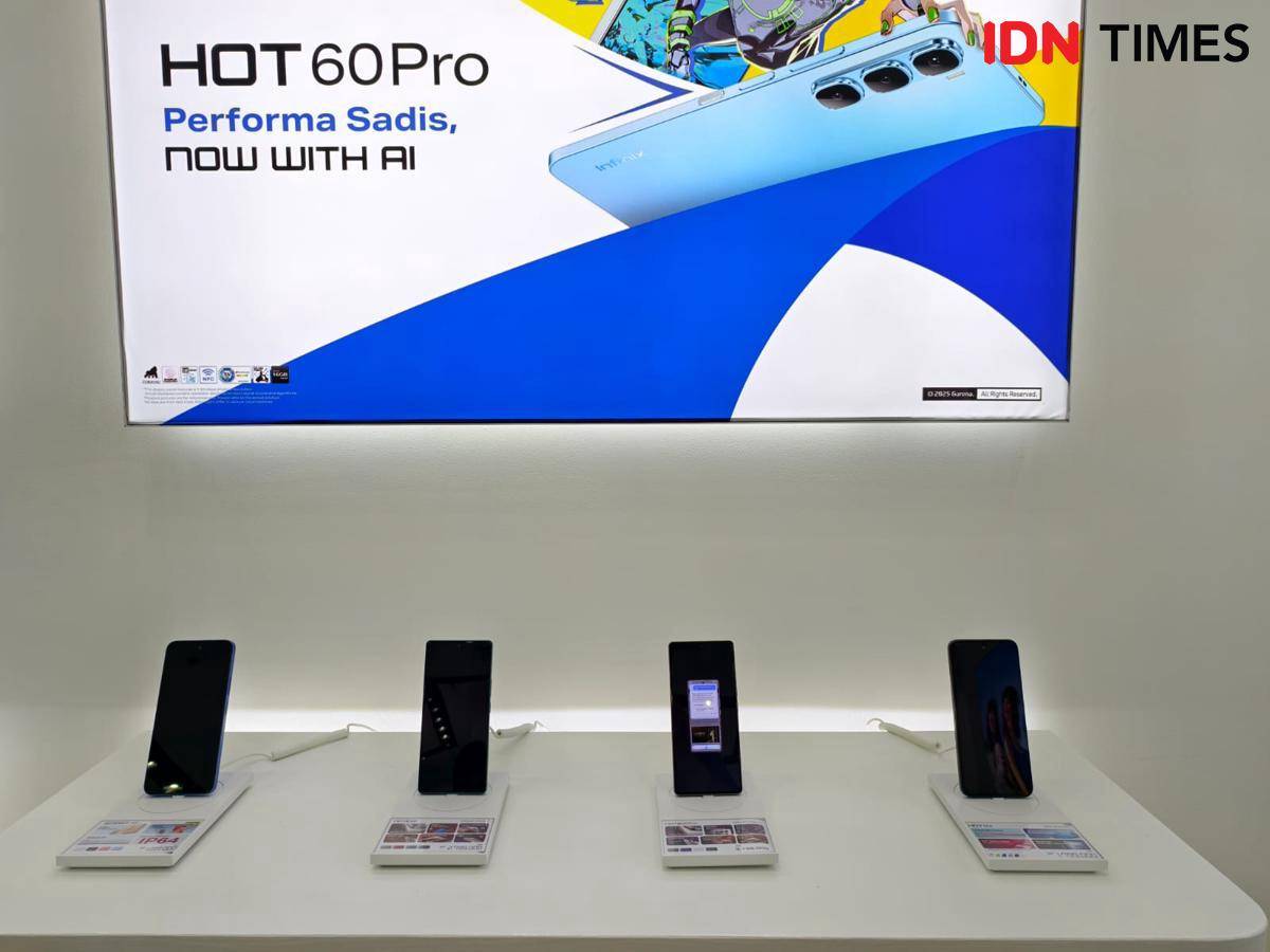 hadirnya produk Infinix di digiplus (IDN Times/Fatkhur Rozi)