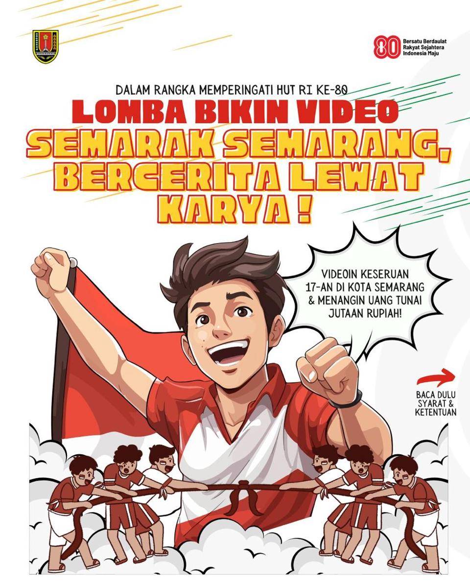 agustusan, hut kemerdekaan ri, kota semarang