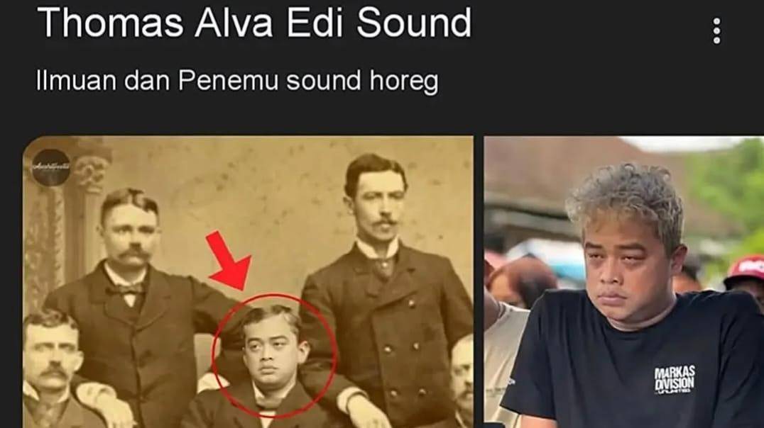 Meme Thomas Alva Edisound yang viral di media sosial. IDN Times/ istimewa