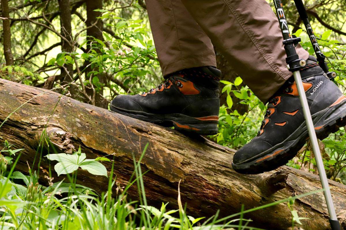 ilustrasi sepatu untuk mendaki gunung (pexels.com/Herbert Brändle)