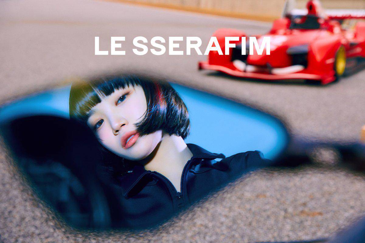 potret Chaewon LE SSERAFIM di mini album FEARLESS (x.com/SOURCEMUSIC)