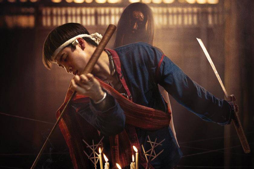 poster Mean Phiravich untuk film The Exorcists of Tha Rae (x.com/Sahamongkolfilm)