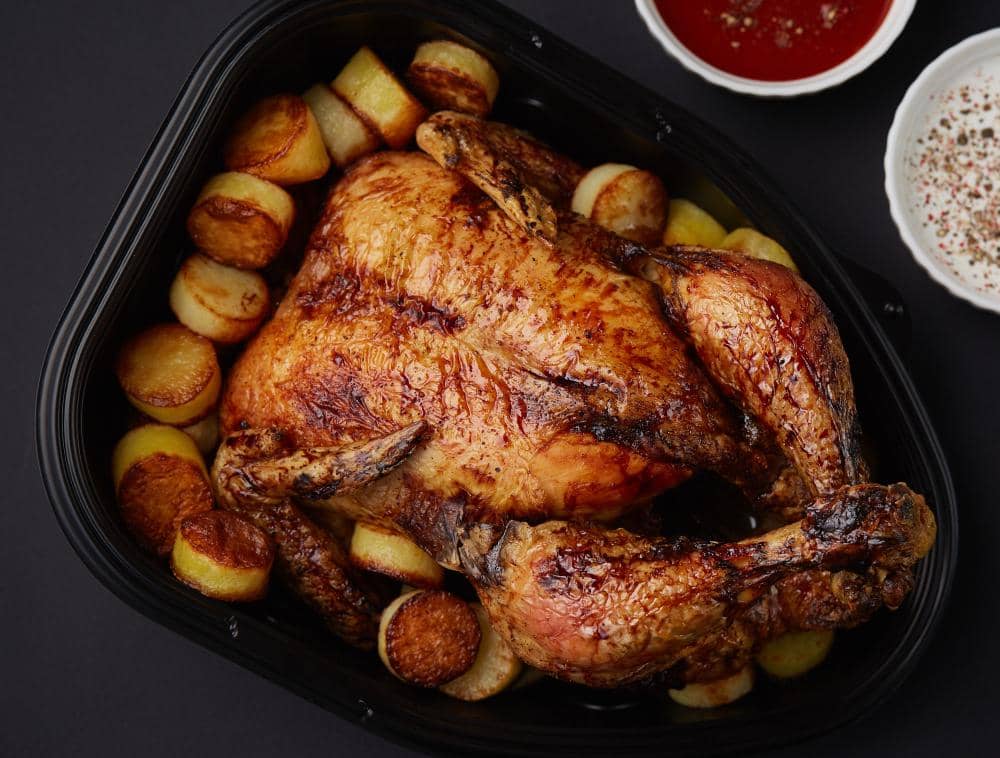 Ilustrasi ayam bakar andaliman yang lezat (freepik.com/wirestock)
