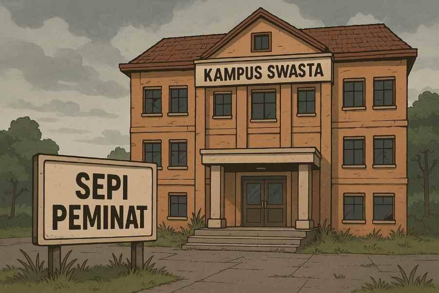 Kampus Swasta Sepi Peminat