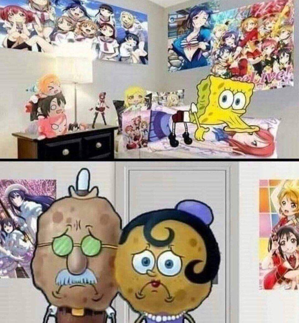 meme SpongeBob momen lucu orangtua (reddit.com/user/MladysWhiteKnight)