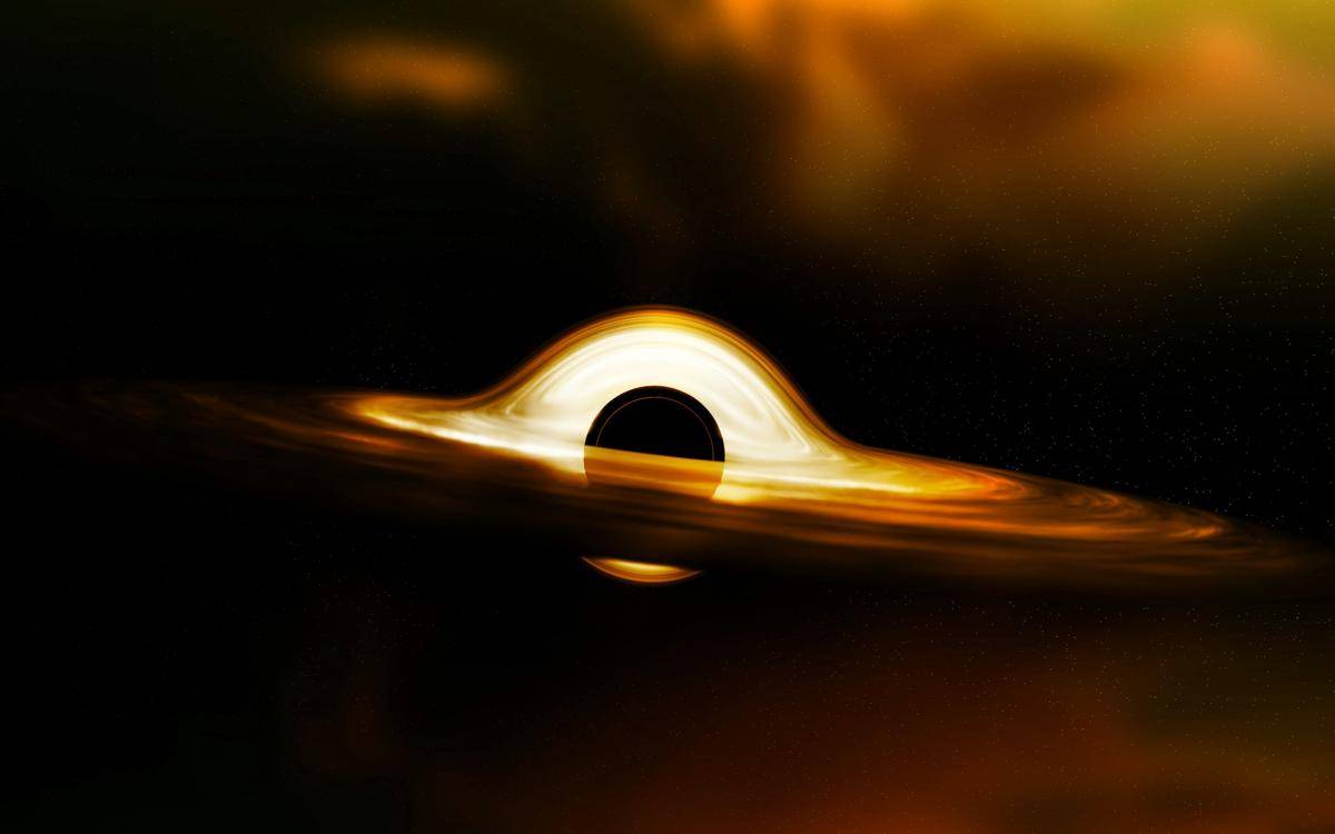 Ilustrasi lubang hitam (unsplash.com/BoliviaInteligente)