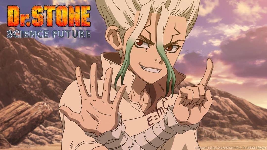 potret Ishigami Senku dalam serial Dr Stone (dok. TMS Entertainment/Dr. Stone)