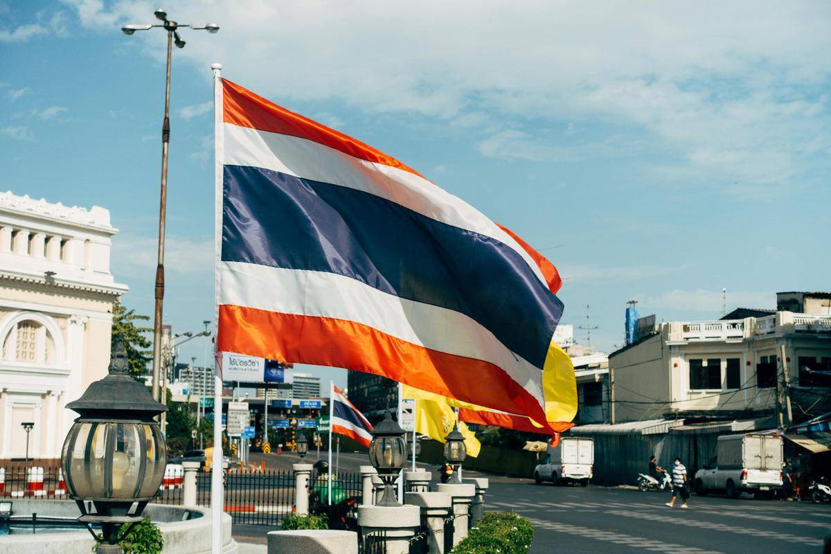 Bendera Thailand (pexels.com/Markus Winkler)