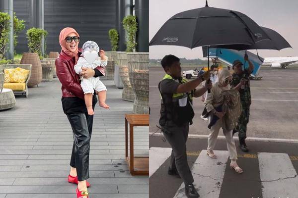 Syahrini pulang ke Indonesia (Instagram.com/princessyahrini)