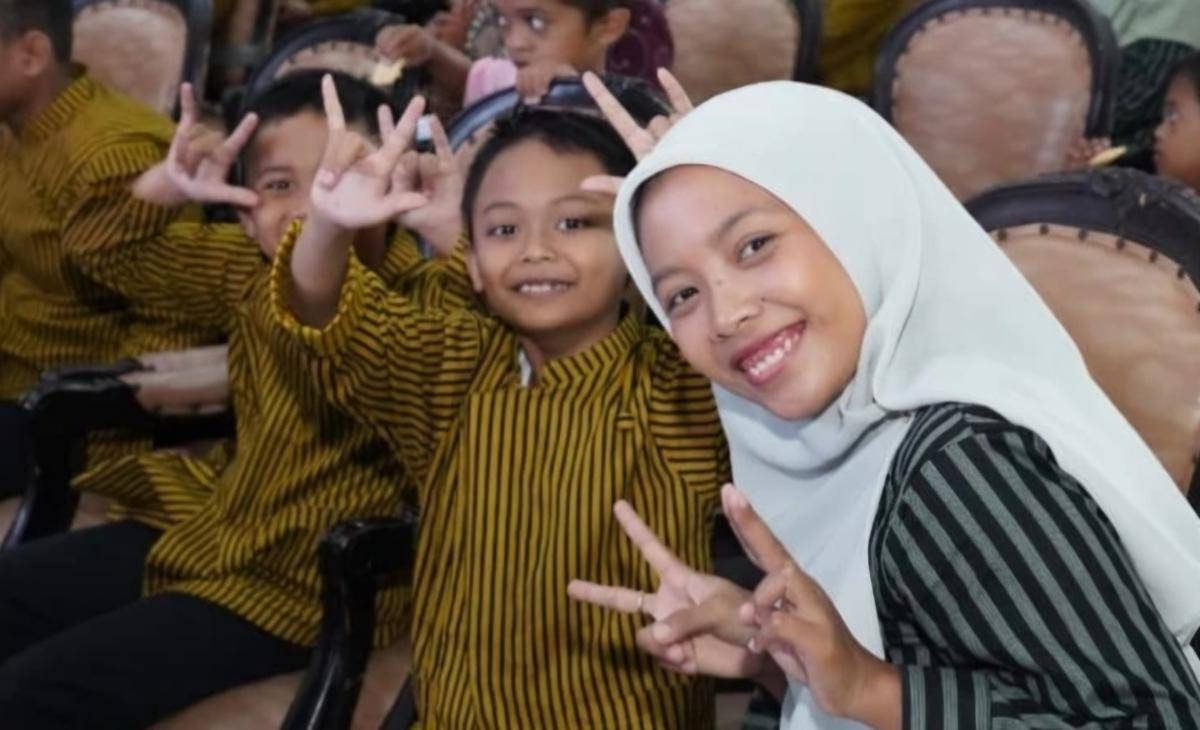 KEPANJEN - Wakil Bupati Malang, Dra. Hj. Lathifah Shohib menghadiri acara Aksi Kebaikan Bersama (2).jpg