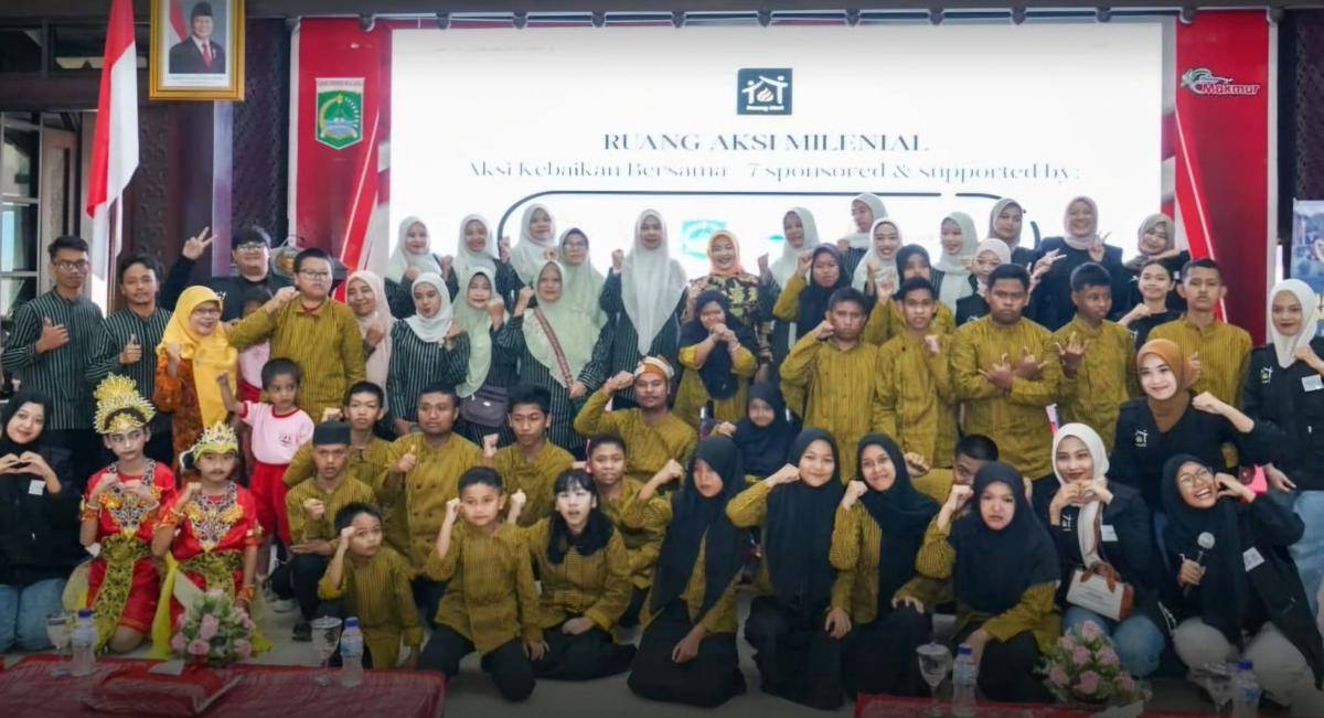 KEPANJEN - Wakil Bupati Malang, Dra. Hj. Lathifah Shohib menghadiri acara Aksi Kebaikan Bersama.jpg