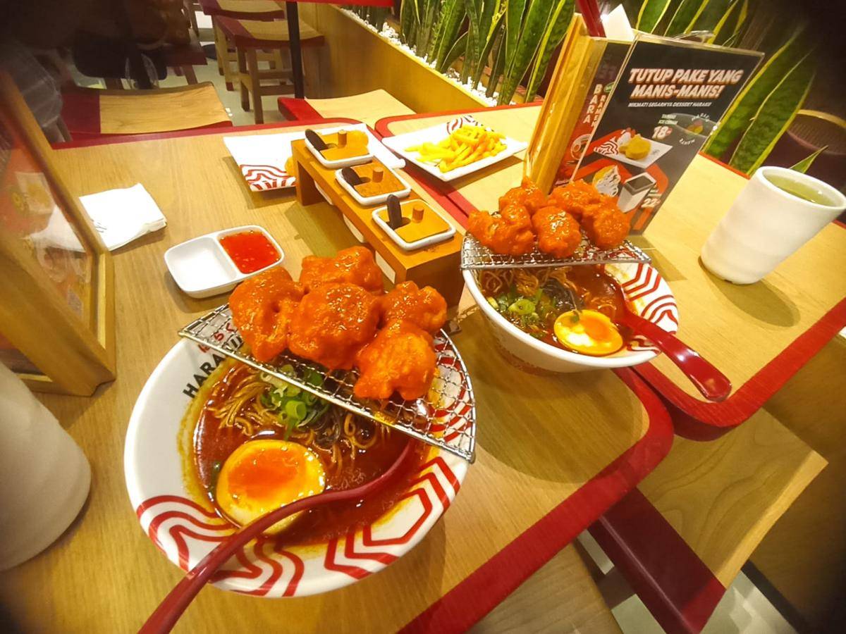 haraku ramen, ramen, dp mal semarang