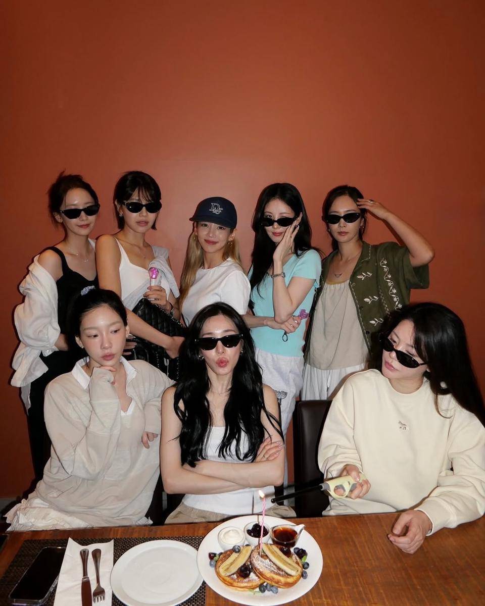 Reuni SNSD di ulang tahun Tiffany
