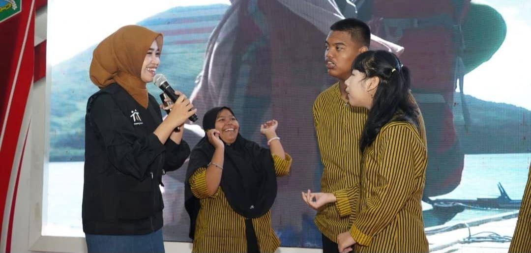 KEPANJEN - Wakil Bupati Malang, Dra. Hj. Lathifah Shohib menghadiri acara Aksi Kebaikan Bersama (1).jpg