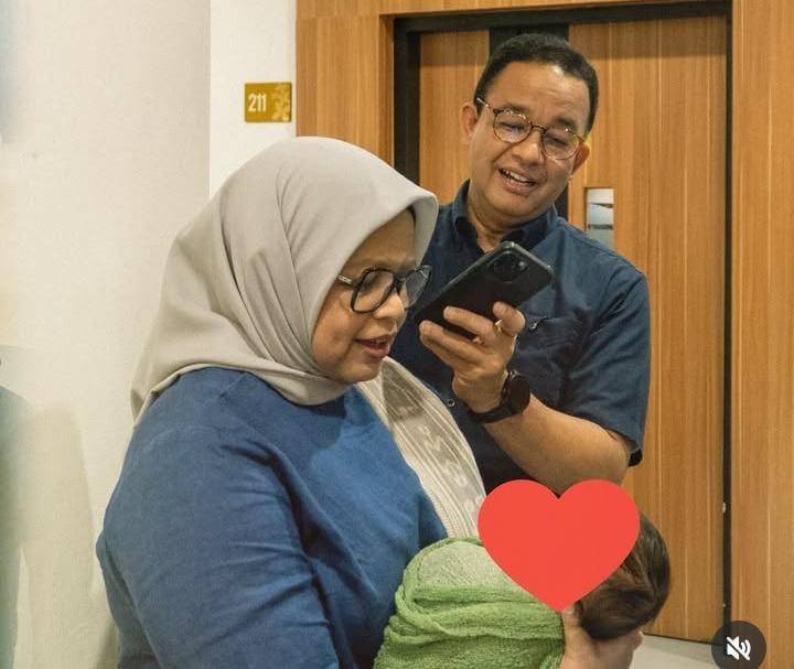 Publik figur jadi kakek - nenek tahun 2025. (instagram.com/aniesbaswedan)