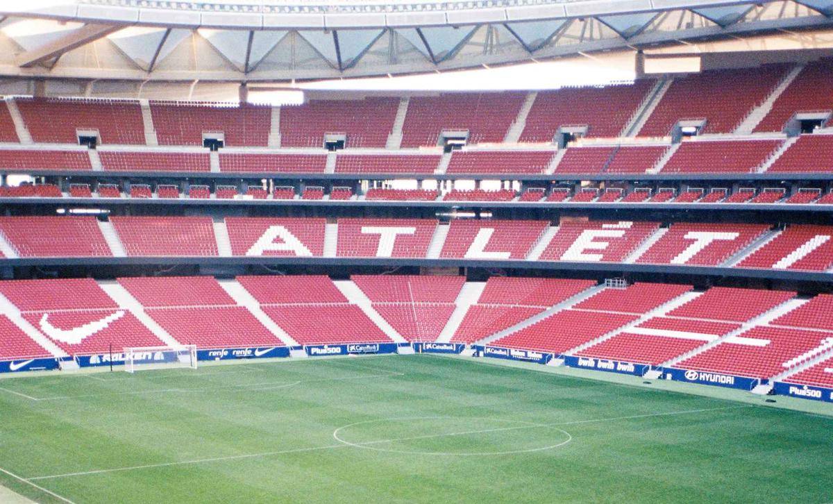 ilustrasi stadion Atletico Madrid