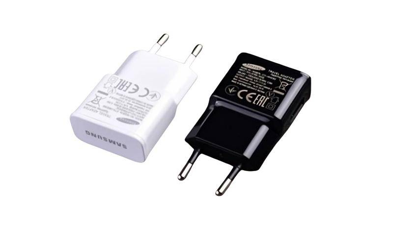 simbol-simbol penting pada charger HP (Samsung.com)  