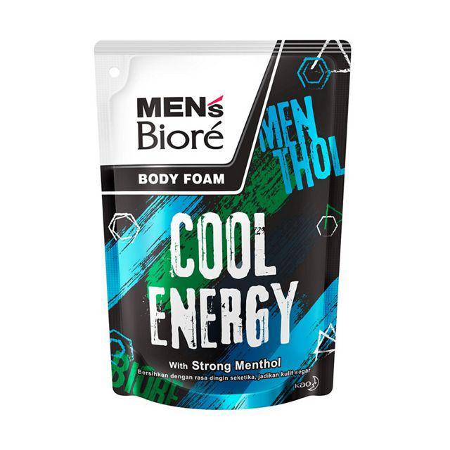 Men's Biore Body Foam Cool Energy (kao.com)