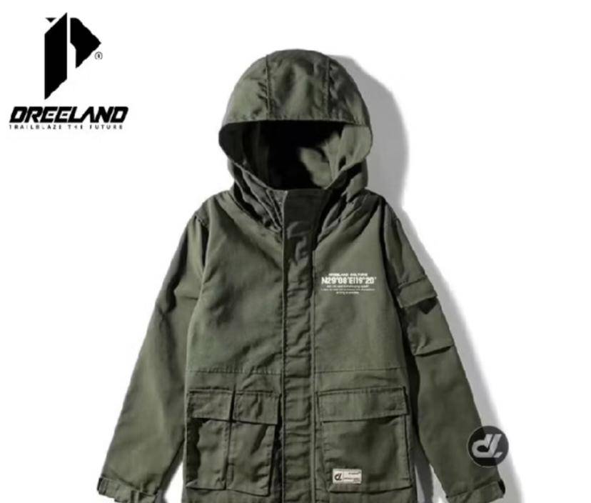 Dreeland Jacket Parka Force Emerald Green (shopee.co.id/Dreeland Official Store)