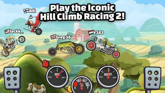 gameplay Hill Climb Racing 2 (dok. Fingersoft/Hill Climb Racing 2)