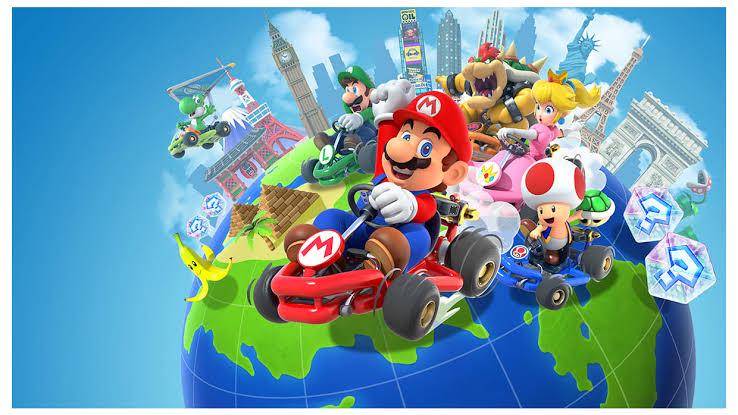 poster Mario Kart Tour (dok. Nintendo/Mario Kart Tour)