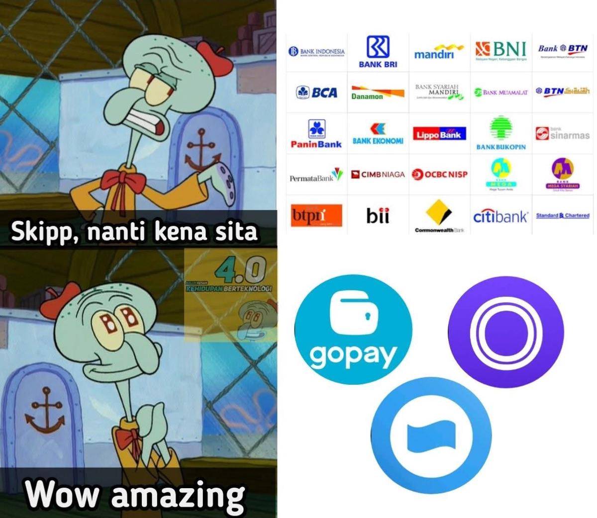 Meme tentang hidup di negeri sendiri