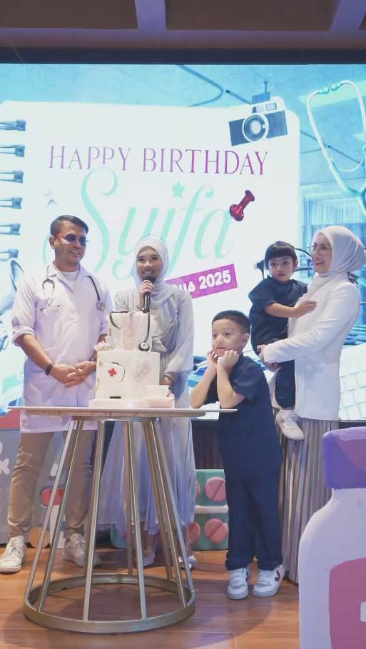 Pesta Ulang Tahun Putri Sambung Irish Bella (Instagram.com/_irishbella_)