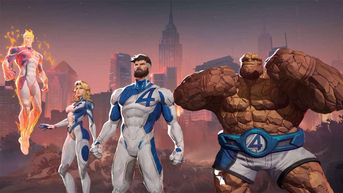 tim Fantastic Four (dok. NetEase Games/Marvel Rivals) 