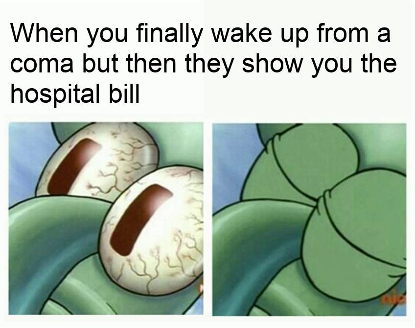 meme SpongeBob tentang rumah sakit (reddit.com/user/any_memes_necessary)