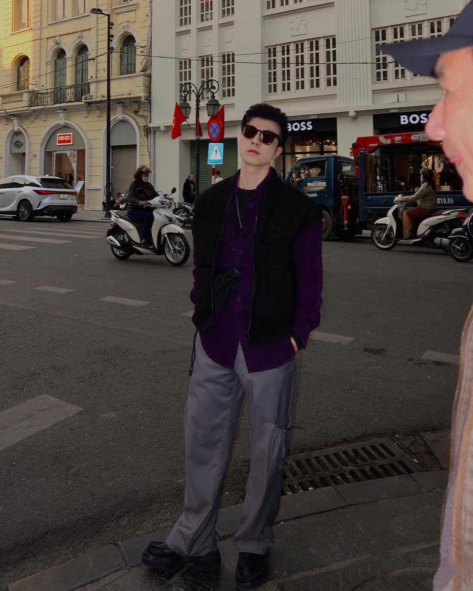 Outfit smart casual ala Quang Minh Tran