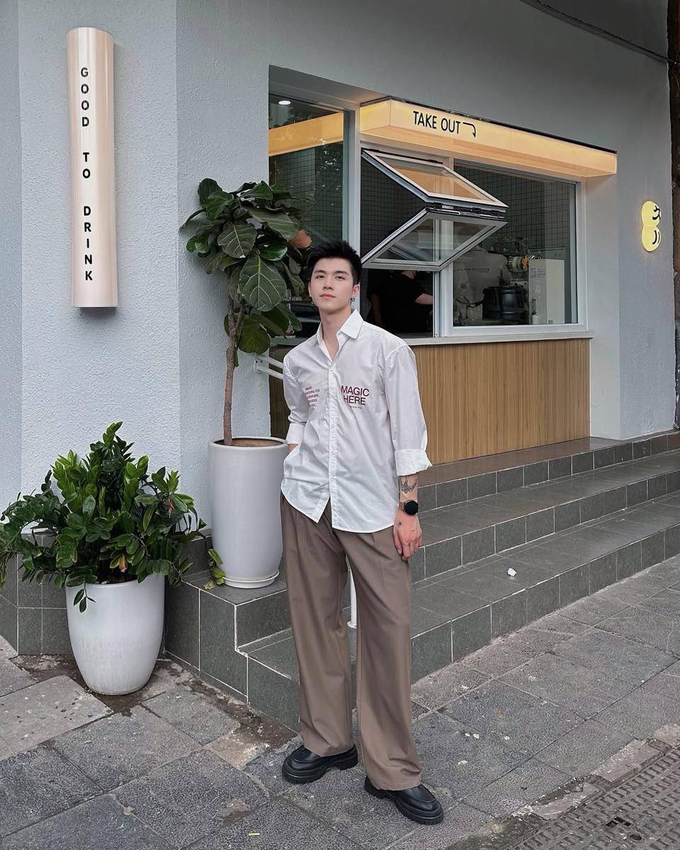 OOTD casual ala Quang Minh Tran