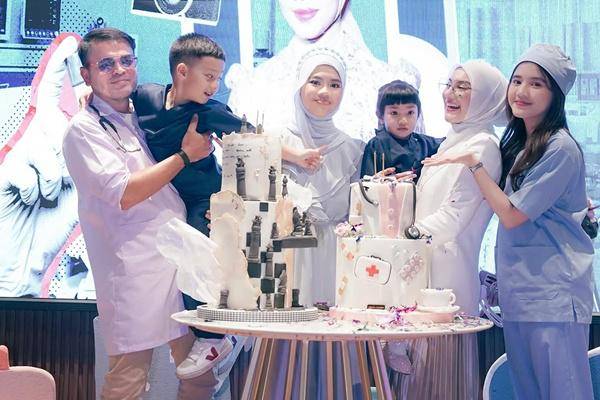Pesta Ulang Tahun Putri Sambung Irish Bella (Instagram.com/_irishbella_)