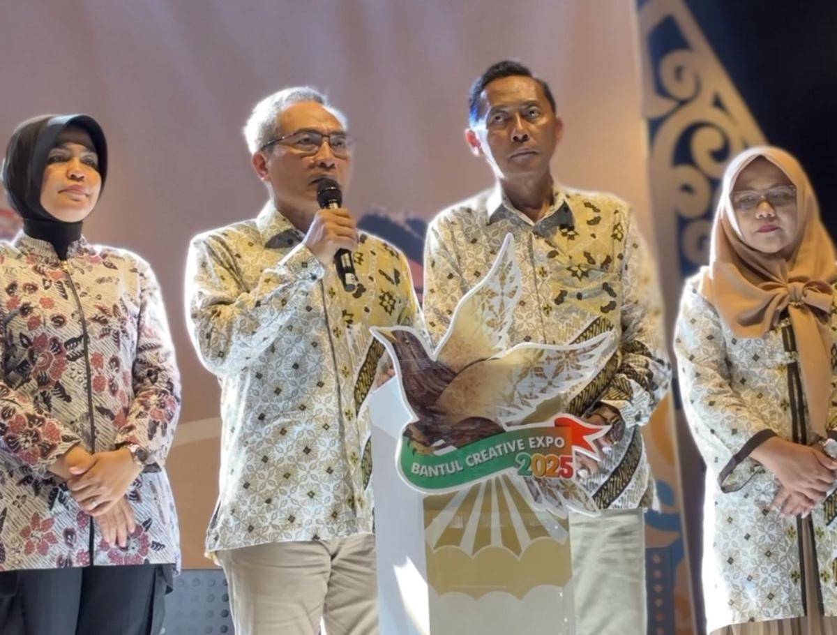 Bupati Bantul, Abdul Halim Muslih.(IDN Times/Daruwaskita)