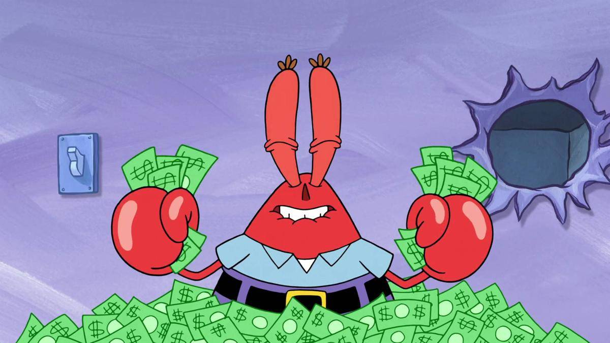 Tuan Krab (dok. Nickelodeon/SpongeBob SquarePants)