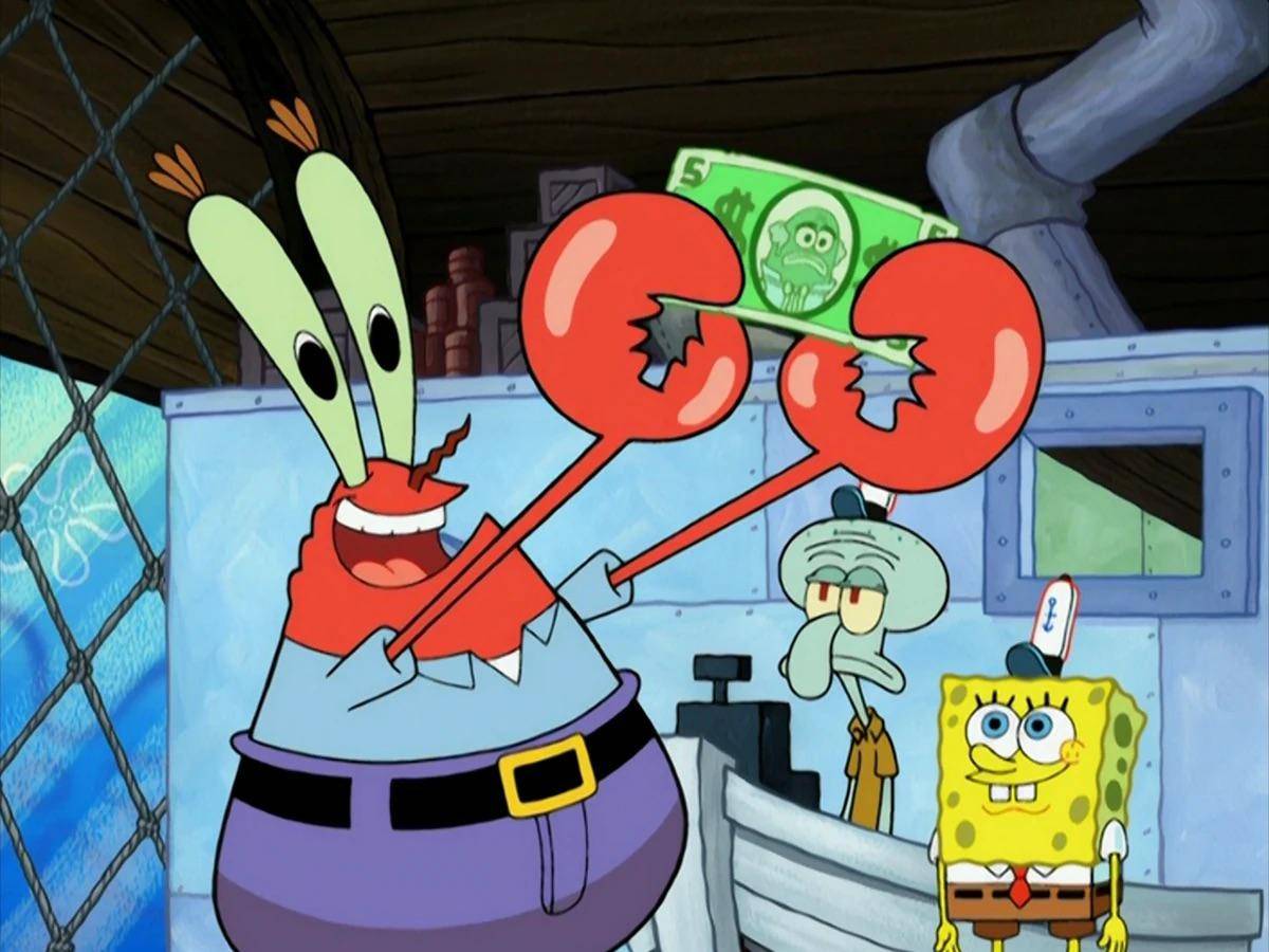 Tuan Krab (dok. Nickelodeon/SpongeBob SquarePants)